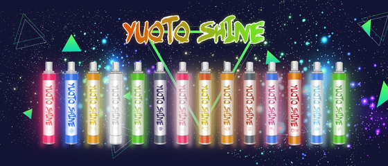 Yuoto popular Vape com sal de alta qualidade Vape descartável Yuoto original da nicotina de 5% 1500 sopros Vape Ecigs