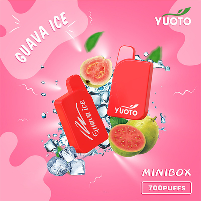 Yuoto Mini Box 700 sopra a bateria descartável 450mAh 2.3ml de 15 sabores de Vape