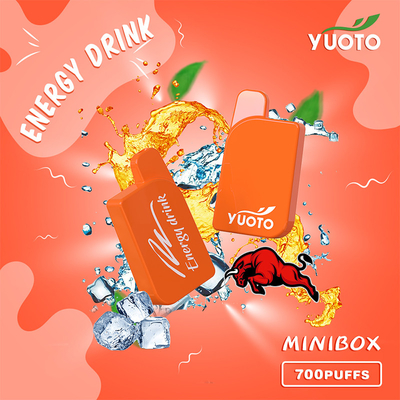 Sabor 15 descartável dos sopros do suco 2.3ml Yuoto Mini Box Vape 700 de E