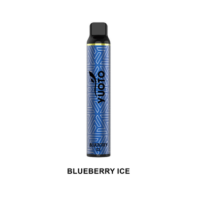Novo tipo de cigarro eletrônico Yuoto Vape 3000 Puffs Blueberry 1350mAh Bateria 8ml E Juice