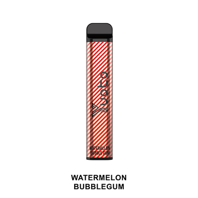 Yuoto 2500 sopra atomizador Pen Kit dos sabores 23 sabores 5% gelo descartável do fruto de Vape da bateria de 1200 mAh