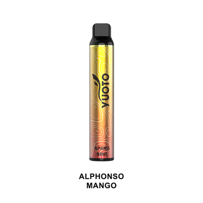Yuoto 3000 gostosos sopra gelo descartável da banana do tipo de Vape Yuoto de uma capacidade de 1350 mAh Batttery