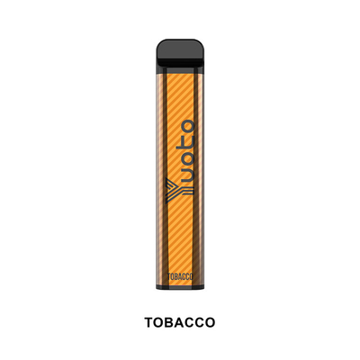 Yuoto 2500 sopra atomizador Pen Kit dos sabores 23 sabores 5% gelo descartável do pêssego da bateria de 1200 mAh popular na Índia