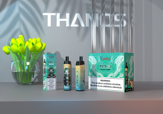 Yuoto Thanos 5000 sopra vendas diretas de 5%/2% de fábrica por atacado do E-cigarro da nicotina