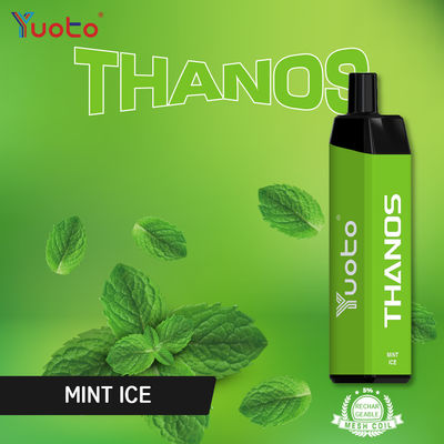 Thanos relaxado 5000 sopra Yuoto Vape descartável Mesh Coil Rechargeable
