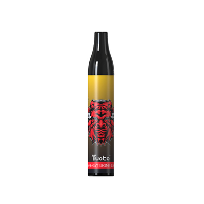15 sabores 2000puffs Yuoto Vape descartável 6ml E 850mAh líquido com Mesh Coil