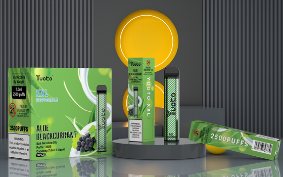 Sopro original de Yuoto XXL 2500 dos sabores, fábrica descartável do wholsale da nicotina do cigarro 2% de E