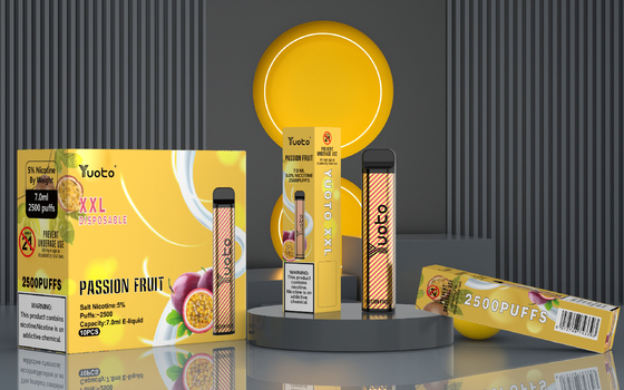 Sopro original de Yuoto XXL 2500 dos sabores, wholsale descartável da nicotina do cigarro 2% de E