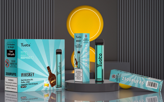 Cigarro eletrônico original yuoto xxl 2500 puff vape pen 5% nic preço de atacado de fábrica com boa qualidade