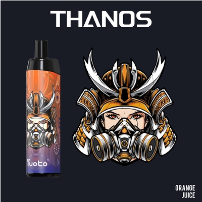Nicotina descartável 5% /2 % de Vape Pen Mesh Coil Rechargeable 650mAh 14ml dos E-cigarros de Yuoto Thanos 5000puff Vape