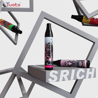 Yuoto popular 2000 sopra pena descartável de Vape dos E-cigarros do suco 850mAh de Mesh Coil 6ml E do vape de Vape