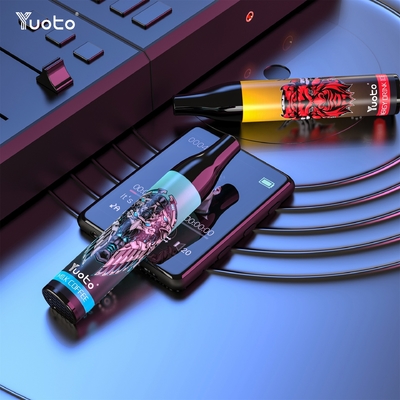 Yuoto popular 2000 sopra pena descartável de Vape dos E-cigarros do suco 850mAh de Mesh Coil 6ml E do vape de Vape