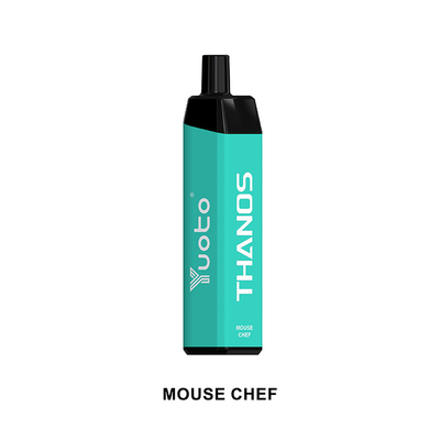 Molde privado Yuoto Thanos 5000 sopros Mesh Coil Rechargeable Battery 650mah