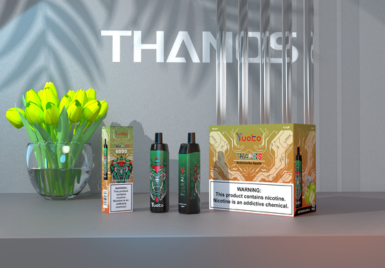 vape 2023 descartável por atacado do gosto perfeito de Yuoto Thanos 5000puff 650mAh do oringinal na fábrica