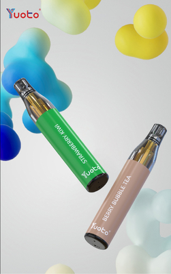 Yuoto 600 sopra nicotina Mech Vape Pen Bottle Max With Tpd da bobina 2%