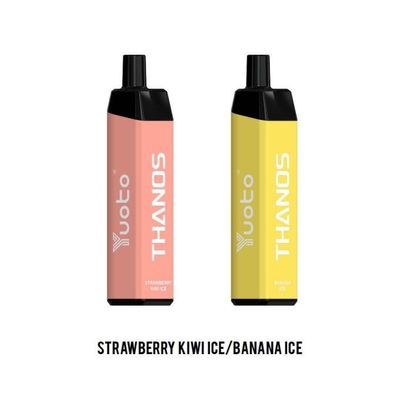 Yuoto Thanos 5000 Puffs Vape Kits Descartáveis ​​14ML E-Liquid 5% Nic Massive Clouds
