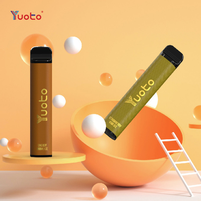 9ml Juice Yuoto Vape Descartável, Xxl Max 3500 Puffs 5% Nic Salt E Cigarette