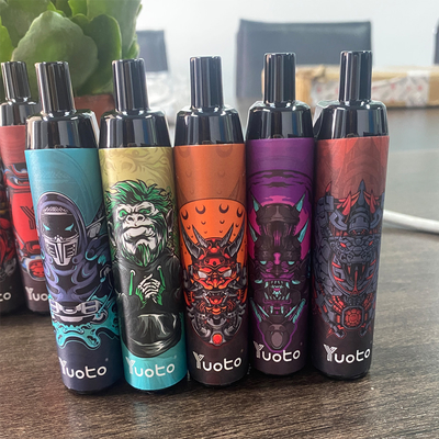 Vape descartável Yuoto Thanos 5000 Puffs Mesh Coil 14ml E-Liquid 650mAh Bateria 19 Sabores de Frutas