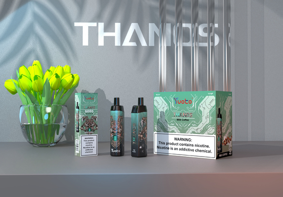 Cápsula Descartável Preço de Fábrica 14ml E-Liquid 650mAh Bateria Yuoto Thanos 5000 Puffs Mesh Coil para Maior Fumaça