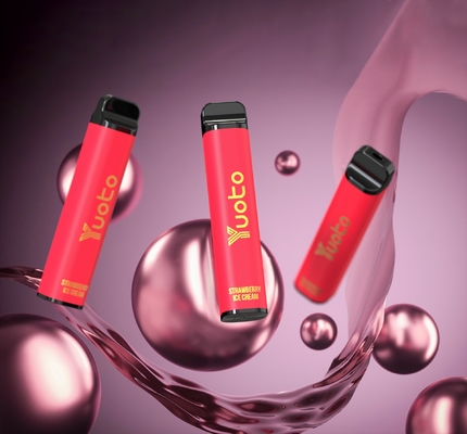 Yuoto xxl Max 3500 Puffs morango melancia original de fábrica e cig 5% nitotion 9ml líquido