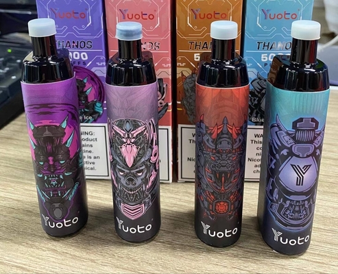 Vape descartável de 5000 sopros por atacado com 14ml E-Liquid 650mAh Bateria Mesh Coil Suporte Personalizar