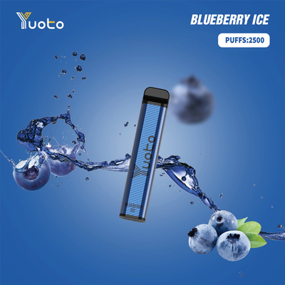 Envio rápido Yuoto XXL 2500puffs Cigarette 2500 Puff Vaping Device 7,0ml Eliquid 1200mAh Battery