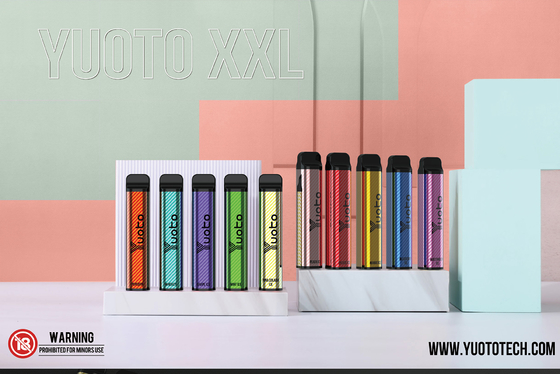 Nova Chegada Cigarro Eletrônico Vape Descartável 7ml E-Liquid 1200mAh Bateria Grape Ice para Puff Distribuidores Atacadista