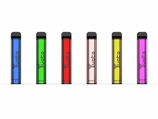 Yuoto XXL 2500 Puffs Descartáveis ​​Vape E Cig 7ml Ejuice 1200mAh Bateria Venda Quente Sorvete De Morango