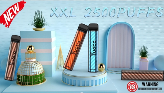 Strawberry Watermelon Ice 2500 Puffs Descartáveis ​​Vape Pod Yuoto XXL 7ml Ejuice 1200mAh Bateria da China
