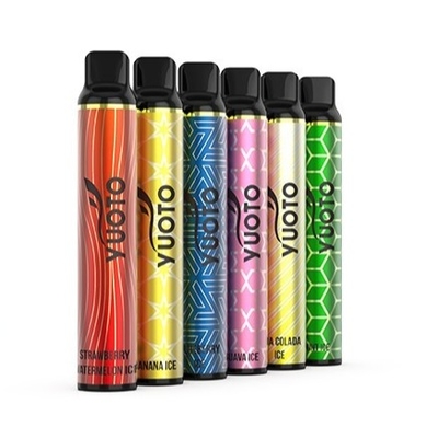 Yuoto Best Descartável Vape 2022 Peach Ice Luscious Wholesale Europe 3000 Puffs 50mg Nicotina