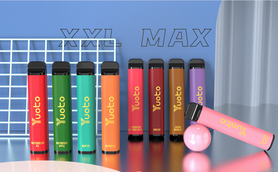 Caneta vape descartável por atacado de fábrica Yuoto XXL Max 3500 Puffs Mesh Coil 9ml E-Liquid 1200mAh Bateria