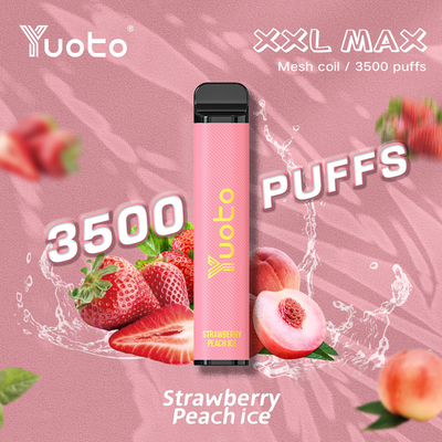 3500 Puffs Vape descartável por atacado com 9ml E-Liquid 1200mAh Bateria Mesh Coil Suporte Personalize OEM ODM Factory