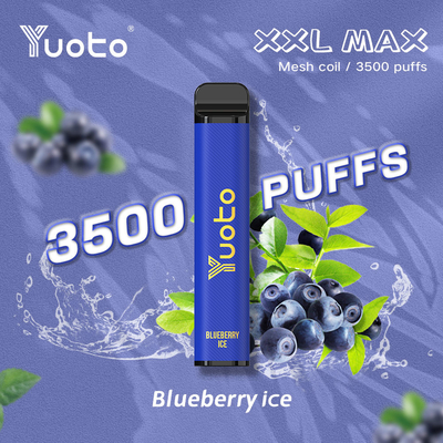 Pod Descartável Atacado Yuoto XXL 3500 Puffs 9ml E-Liquid 1200mAh Bateria 16 Sabores Mesh Coil OEM Personalizado