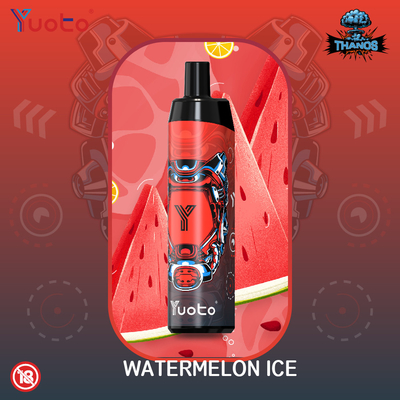 A vagem Yuoto Thanos 5000 de Vape sopra bobina líquida da malha da bateria 650mAh da nicotina 14ML E de 5% recarregável com tipo C
