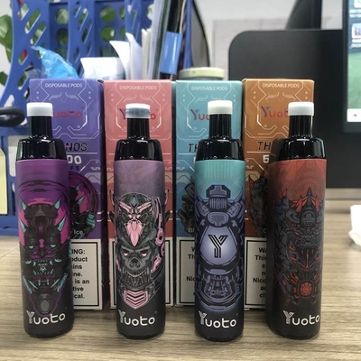 EGO 5000 sopros Vape descartável, barra de aço inoxidável do sopro de Vaporiser da vagem mais o dispositivo