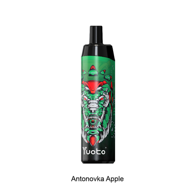 A nicotina descartável Yuoto Thanos 5000 do atomizador 5% sopra Pen Hookah 14ML 650mAh Mesh Coil With Type C