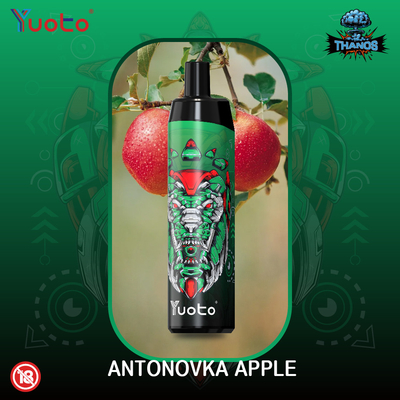 A nicotina descartável Yuoto Thanos 5000 do atomizador 5% sopra Pen Hookah 14ML 650mAh Mesh Coil With Type C