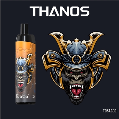 A vagem Yuoto Thanos 5000 de Vape sopra bobina líquida da malha da bateria 650mAh da nicotina 14ML E de 5% recarregável com tipo C