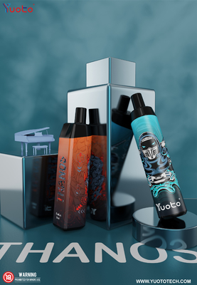 Atacado Yuoto Thanos 5000 Puffs Mesh Coil Descartável Vape 14ml E Liquid 650mAh Bateria 20 Sabores Quentes Transporte Rápido em