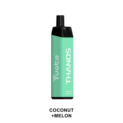 Rússia o Yuoto de venda o mais quente Thanos 5000 sopra venda por atacado descartável por atacado de Mesh Coils Rechargeable 14ml mim Vape