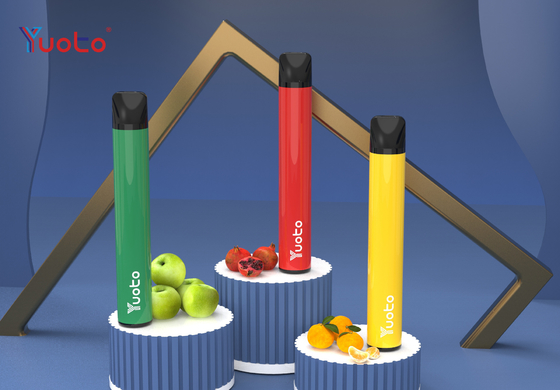 Nicotina 2ml E Juice Yuoto Plus de 2% 600 sopros Vape Pen With Tpd Certification