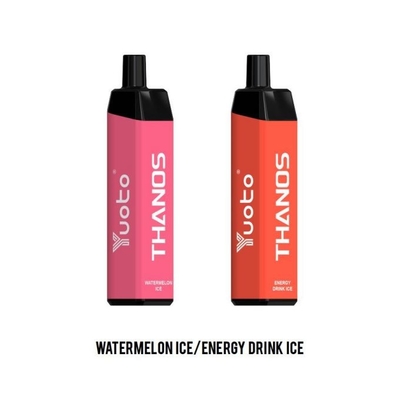 suco de laranja recarregável do sabor do fruto da bobina da malha do vape descartável do oem do yuoto dos thanos 5000puff