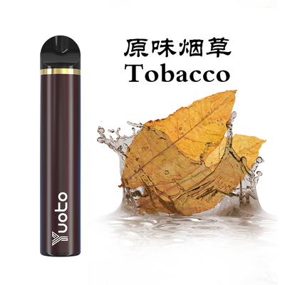 100% 1500 originais sopra o atomizador por atacado descartável eletrônico 2 do Cig dos cigarros 900mAh 5ml Pre-Filledfactory E de Yuoto