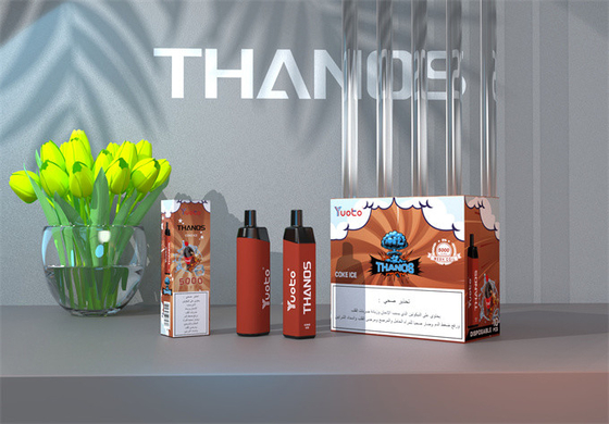 O tipo C Yuoto recarregável Thanos 5000 sopra Vape descartável 14ml E 650mAh líquido