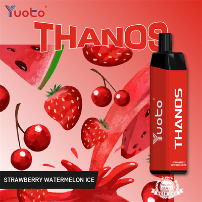 14ml Yuoto Thanos 5000 sopra o tipo descartável C da bateria de Vape 650mAh recarregável