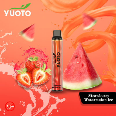 Fábrica por atacado não recarregável gostoso de Yuoto 8.0ml Eliquid China da nicotina descartável do sopro 50mg do jogo 3000 da vagem de Vape