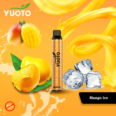 Fábrica por atacado não recarregável gostoso de Yuoto 8.0ml Eliquid China da nicotina descartável do sopro 50mg do jogo 3000 da vagem de Vape