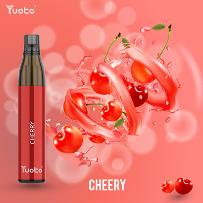 Pena descartável máxima 2ml 600mAh de Vape da vagem do E-Cig 2ml da garrafa 600puffs Mesh Coil de Yuoto