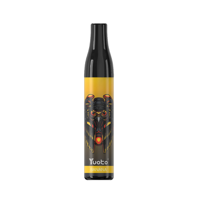 Dos sopros originais da garrafa 600 da compra 20mg banana descartável Mesh Coil TPD Europa dos E-cigarros YUOTO