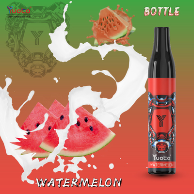 Melancia descartável 20mg Mesh Coil Wholesale de Vape das vagens dos sopros originais da garrafa 600 de Yuoto